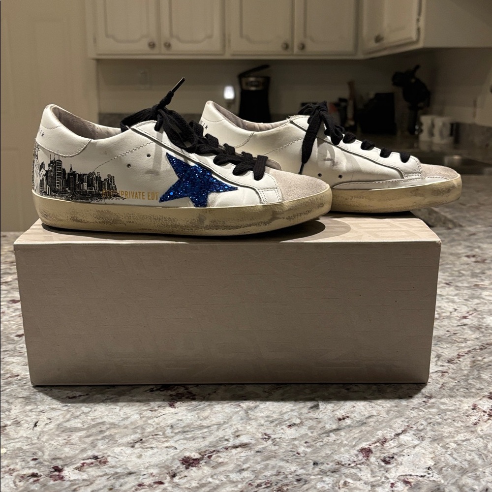 Golden Goose Superstar New York sneakers